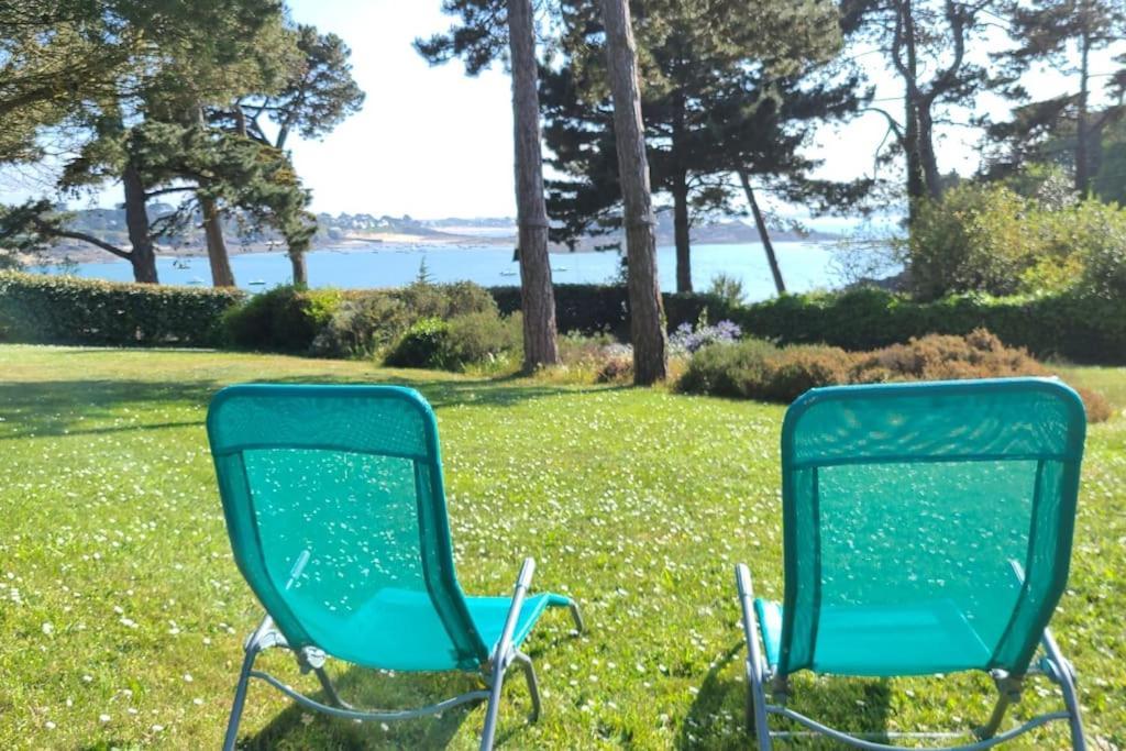 Villa 10P, Exposition Sud, La Plage De Sable Au Bout Du Jardin Сен-Бриак-сюр-Мер Экстерьер фото